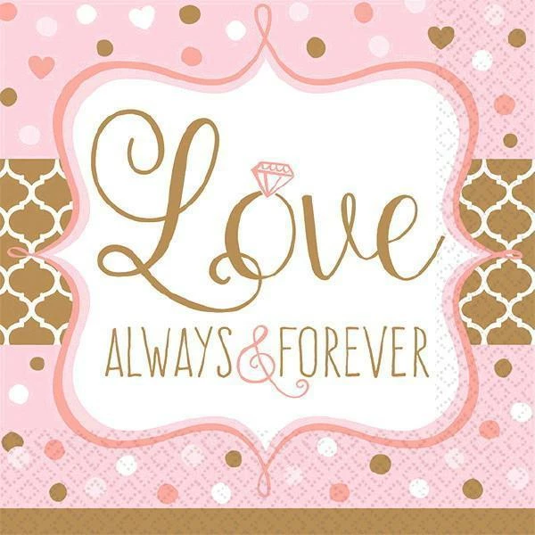 Bachelorette Superstore Always & Forever Napkins, 16 Ct. New Arrivals 1 Bachelorette Superstore Always & Forever Napkins, 16 Ct. New Arrivals