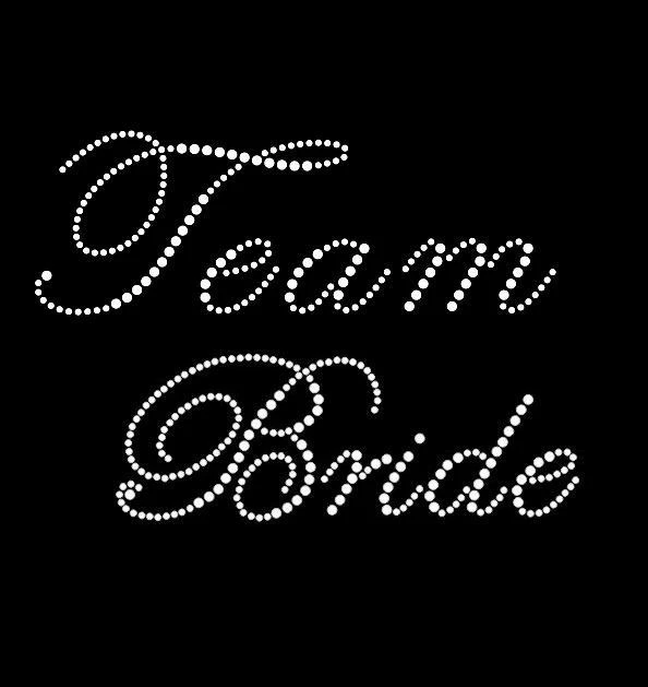 Bachelorette Superstore Bridal Party/Guest Sashes Rhinestone "Team Bride" Tank Top Or T-shirt 1 Bachelorette Superstore Bridal Party/Guest Sashes Rhinestone "Team Bride" Tank Top Or T-shirt