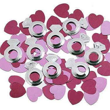 Bachelorette Superstore Diamonds & Hearts Confetti 1 Bachelorette Superstore Diamonds & Hearts Confetti