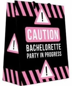 Bachelorette Superstore Caution: Bach Party In Progress Gift Bag $1.99 And Under