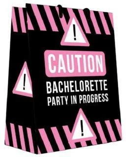 Bachelorette Superstore Caution: Bach Party In Progress Gift Bag $1.99 And Under 1 Bachelorette Superstore Caution: Bach Party In Progress Gift Bag $1.99 And Under