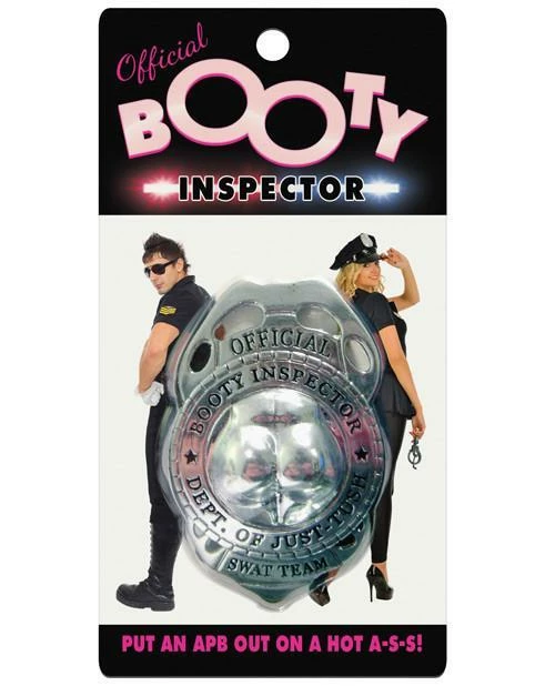 Bachelorette Superstore BOOTY Inspector Badge Garters, Pins & Buttons 1 Bachelorette Superstore BOOTY Inspector Badge Garters, Pins & Buttons