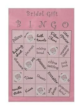 Bachelorette Superstore Bride To Be - Bridal Gift Bingo 1 Bachelorette Superstore Bride To Be - Bridal Gift Bingo