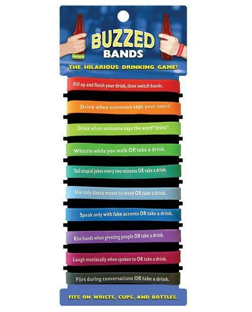 Bachelorette Superstore Buzzed Bands- Drinking Game New Arrivals 1 Bachelorette Superstore Buzzed Bands- Drinking Game New Arrivals