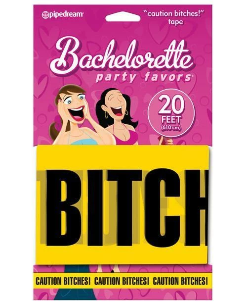 Bachelorette Superstore $1.99 And Under Caution Bitches! Tape, 20 Ft 1 Bachelorette Superstore $1.99 And Under Caution Bitches! Tape, 20 Ft