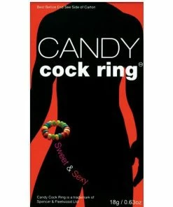 Bachelorette Superstore Box Of Candy Cock Rings- 3 Pk Party Favors