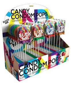 Bachelorette Superstore New Arrivals Condom Lollipop Sucker 1 Pc