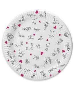 Bachelorette Superstore Naughty Positions 7" Plates, 8 Pk Partyware 1 Bachelorette Superstore Naughty Positions 7" Plates, 8 Pk Partyware
