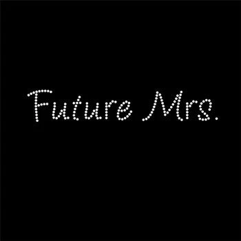Bachelorette Superstore Rhinestone "Future Mrs" Tank Top Or T-shirt Bride/Bachelorette Sashes 1 Bachelorette Superstore Rhinestone "Future Mrs" Tank Top Or T-shirt Bride/Bachelorette Sashes