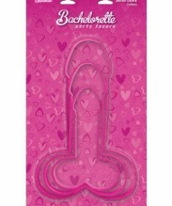 Bachelorette Superstore Bakeware Giant Pecker Cookie Cutters, 3 Pk