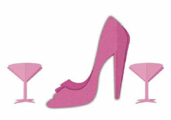 Bachelorette Superstore $1.99 And Under High Heel & 2 Martinis Centerpiece 1 Bachelorette Superstore $1.99 And Under High Heel & 2 Martinis Centerpiece