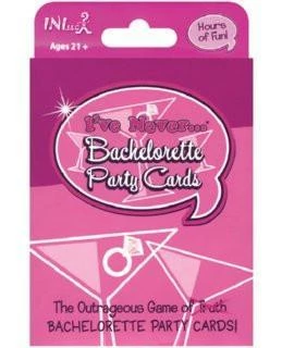 Bachelorette Superstore 'I've Never' Bachelorette Card Game Party Games 1 Bachelorette Superstore 'I've Never' Bachelorette Card Game Party Games