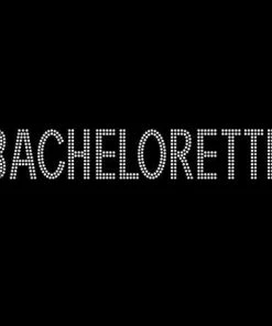 Bachelorette Superstore Rhinestone Block "BACHELORETTE" Tank Top Or T-shirt