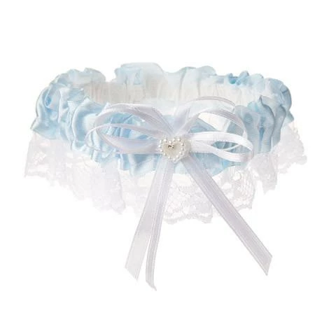 Bachelorette Superstore Light Blue Lace Garter 1 Bachelorette Superstore Light Blue Lace Garter