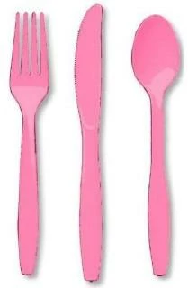 Bachelorette Superstore $1.99 And Under Light Pink Cutlery, 24 Pk 1 Bachelorette Superstore $1.99 And Under Light Pink Cutlery, 24 Pk