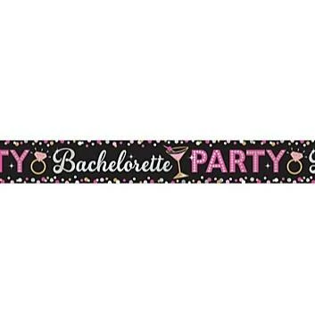 Bachelorette Superstore Metallic Bachelorette Party Banner,4.25 X 25ft $1.99 And Under 1 Bachelorette Superstore Metallic Bachelorette Party Banner,4.25 X 25ft $1.99 And Under