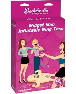 Bachelorette Superstore Midget Man Inflatable Ring Toss 1 Bachelorette Superstore Midget Man Inflatable Ring Toss