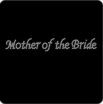 Bachelorette Superstore Bridal Party/Guest Sashes Rhinestone 'Mother Of The Bride' Tank Top Or T-shirt 1 Bachelorette Superstore Bridal Party/Guest Sashes Rhinestone 'Mother Of The Bride' Tank Top Or T-shirt