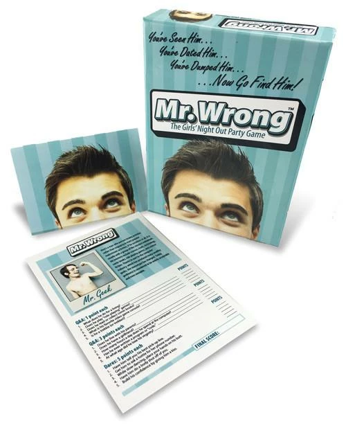 Bachelorette Superstore Mr. Wrong, The Girls Night Out Party Game Party Games 1 Bachelorette Superstore Mr. Wrong, The Girls Night Out Party Game Party Games
