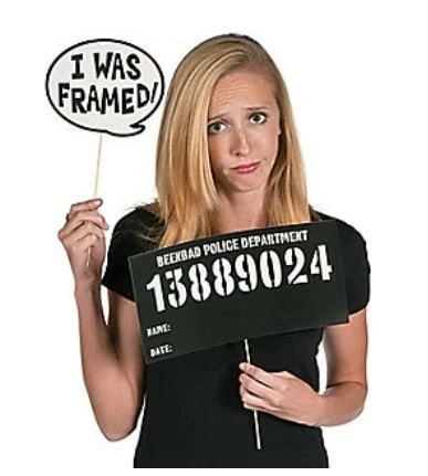 Bachelorette Superstore Mug Shot Photo Props, 12 Pc $1.99 And Under 1 Bachelorette Superstore Mug Shot Photo Props, 12 Pc $1.99 And Under