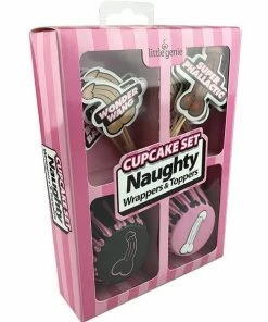 Bachelorette Superstore Naughty Cupcake Kit, Decorates 24! Bakeware