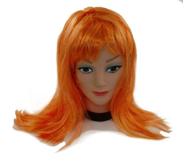 Bachelorette Superstore Orange Party Wig 1 Bachelorette Superstore Orange Party Wig