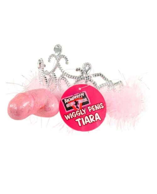 Bachelorette Superstore Wiggly Penis Tiara Tiaras, Veils & Hats 1 Bachelorette Superstore Wiggly Penis Tiara Tiaras, Veils & Hats