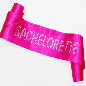 Bachelorette Superstore Sashes Hot Pink Bachelorette Sash, Block 1 Bachelorette Superstore Sashes Hot Pink Bachelorette Sash, Block