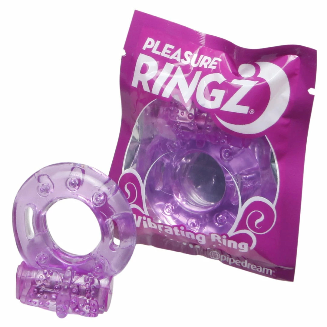 Bachelorette Superstore Pleasure Ringz- Vibrating Cock Ring, 1 Pc New Arrivals 1 Bachelorette Superstore Pleasure Ringz- Vibrating Cock Ring, 1 Pc New Arrivals