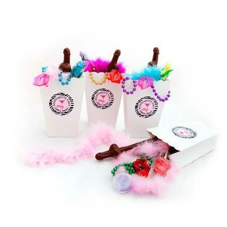 Bachelorette Superstore Scalloped Edge Popcorn Favor Box- 6pk 1 Bachelorette Superstore Scalloped Edge Popcorn Favor Box- 6pk