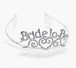 Bachelorette Superstore Rhinestone Tiara - Bride To Be Tiaras, Veils & Hats 1 Bachelorette Superstore Rhinestone Tiara - Bride To Be Tiaras, Veils & Hats