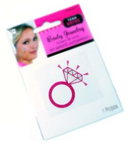 Bachelorette Superstore Diamond Ring Tattoo Sticker, 1 Pc $1.99 And Under 1 Bachelorette Superstore Diamond Ring Tattoo Sticker, 1 Pc $1.99 And Under