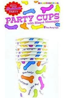 Bachelorette Superstore Risque Cups, 8pk 1 Bachelorette Superstore Risque Cups, 8pk