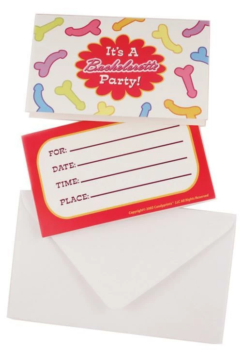 Bachelorette Superstore $1.99 And Under Risque Invites, 8pk 1 Bachelorette Superstore $1.99 And Under Risque Invites, 8pk