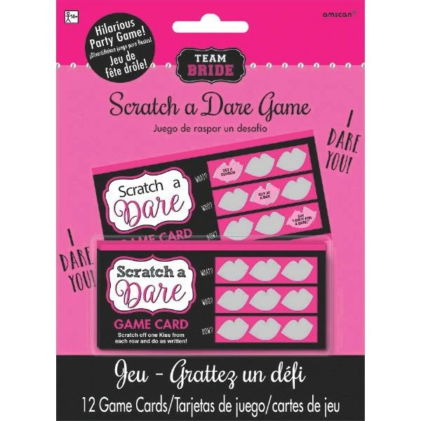 Bachelorette Superstore Girl's Night Out - Scratch A Dare, 12 Cards $1.99 And Under 1 Bachelorette Superstore Girl's Night Out - Scratch A Dare, 12 Cards $1.99 And Under