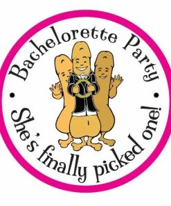 Bachelorette Superstore $1.99 And Under She's Finally Picked One Stickers - 6 Pack