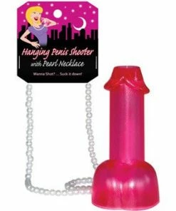 Bachelorette Superstore Pearl Necklace W/ Penis Shooter