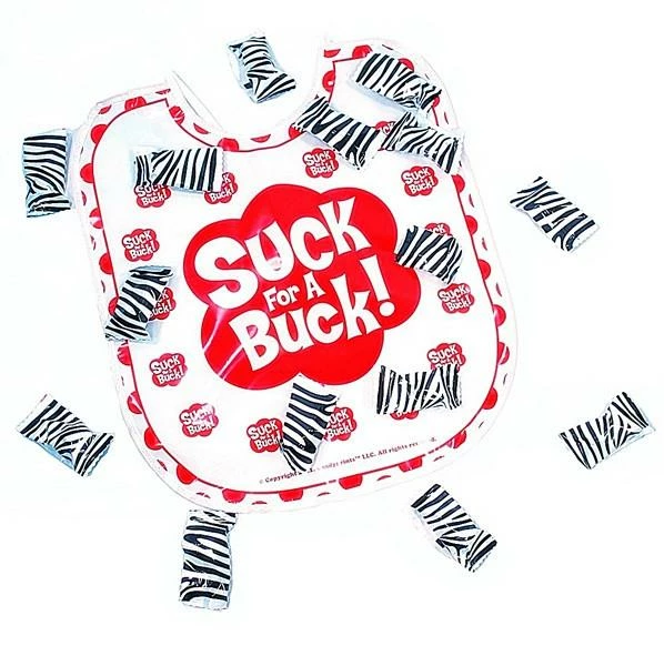 Bachelorette Superstore Party Attire Suck For A Buck Bib & 15 Mints 1 Bachelorette Superstore Party Attire Suck For A Buck Bib & 15 Mints