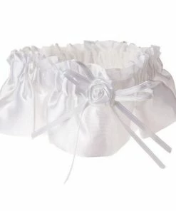 Bachelorette Superstore White Satin Garter $1.99 And Under