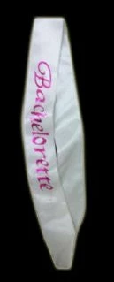 Bachelorette Superstore White Bachelorette Flashing Sash Sashes 1 Bachelorette Superstore White Bachelorette Flashing Sash Sashes