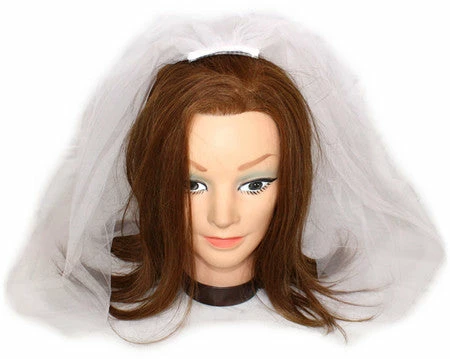 Bachelorette Superstore White Veil 1 Bachelorette Superstore White Veil
