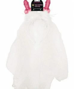 Bachelorette Superstore Willy Headband W/ Veil Tiaras, Veils & Hats
