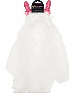 Bachelorette Superstore Willy Headband W/ Veil Tiaras, Veils & Hats 1 Bachelorette Superstore Willy Headband W/ Veil Tiaras, Veils & Hats
